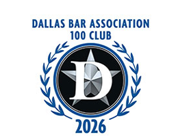 Dallas Bar Association 100 Club, 2026